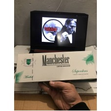 Сигареты Manchester Menthol (ментол) Superslims заказать от 1 блока в Самаре