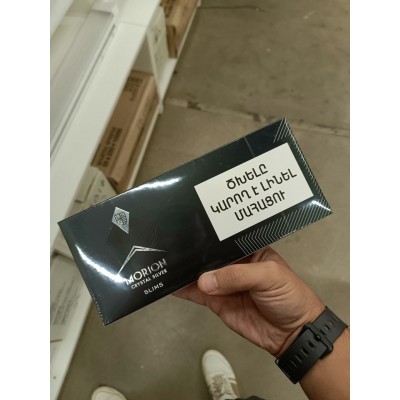 Morion Crystal SiLVER Slims