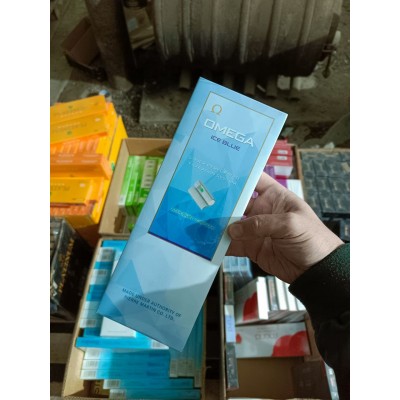 Omega Ice Blue Superslims (яблоко с ментолом) Omega Ice Blue Superslims (яблоко с ментолом)